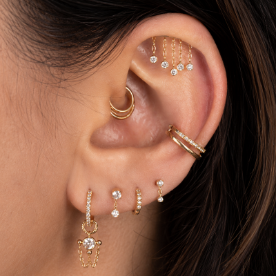 ACCESSORIO PER PIERCING VERTICAL HELIX