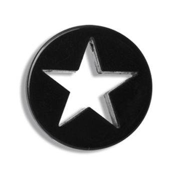 PIERCING-PLUG MIT STERN FÜR OHRLÄPPCHEN