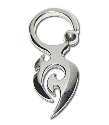 RINGPIERCING MIT KELTISCHE DESIGN