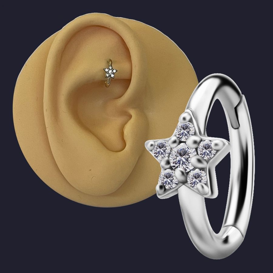 Star rook piercing discount