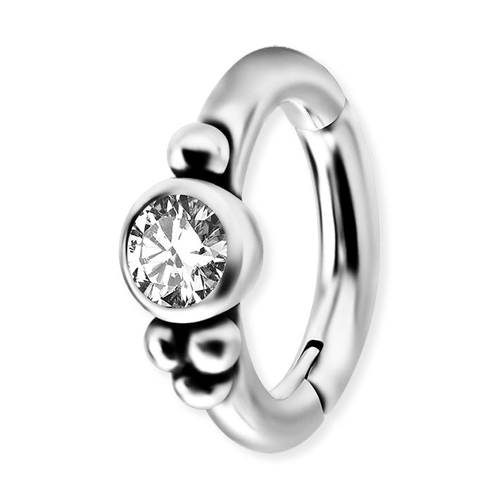 Nickel free belly top rings