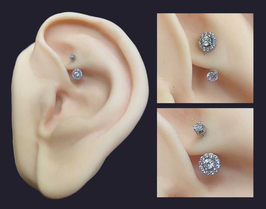 Rook shop piercing diamond