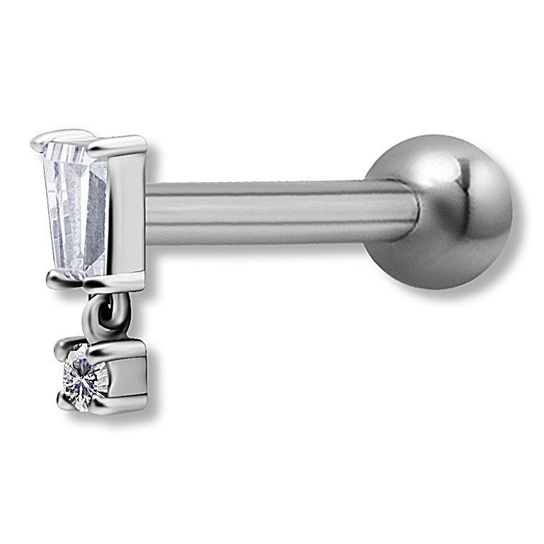 Barra Curva Da Piercing Con Sfere In Acrilico | Glow Bodies - Foto 3